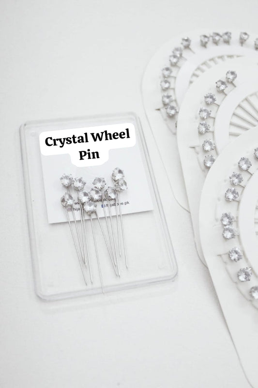 LONG CRYSTAL WHEEL PINS