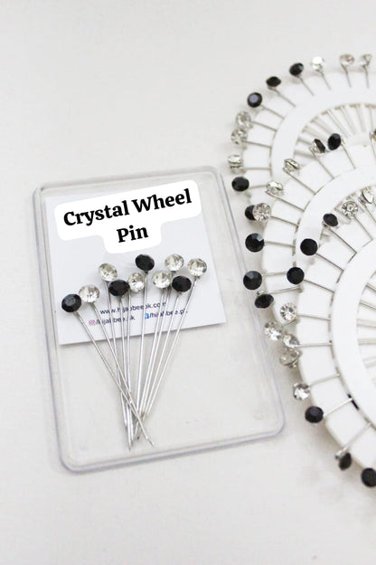 LONG CRYSTAL WHEEL PINS