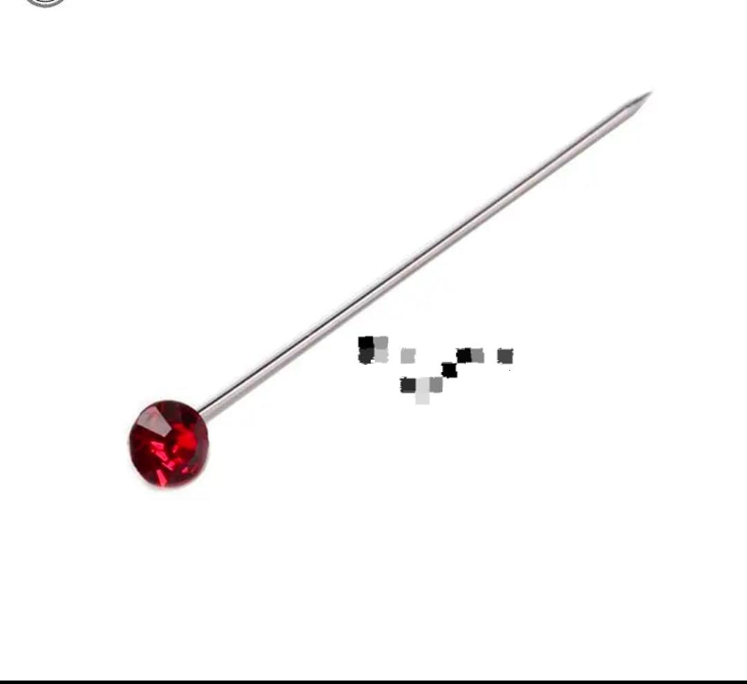 LONG CRYSTAL WHEEL PINS