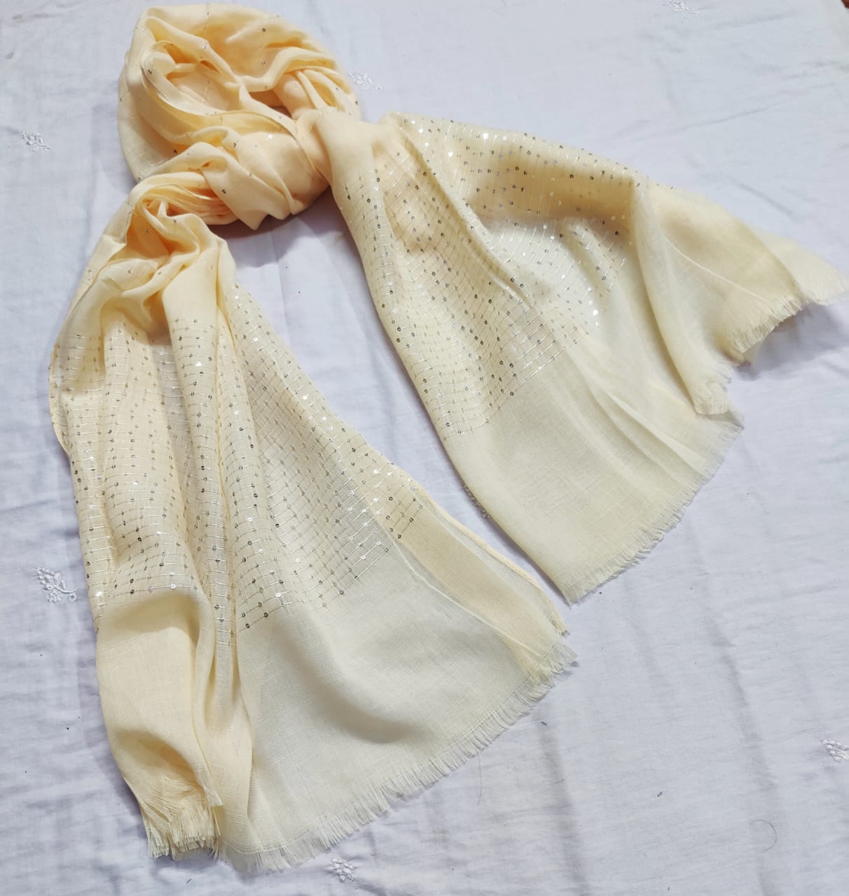 Fancy Sequence Work Stoler / Hijab – New Arrival