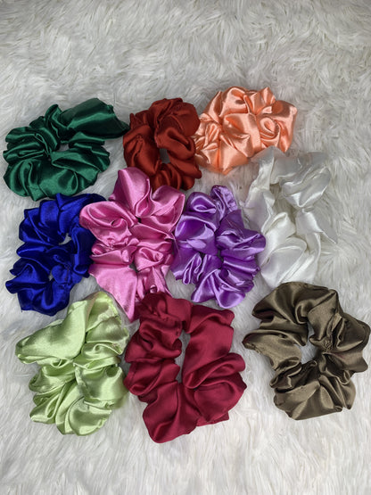 Multi Color Scrunchies