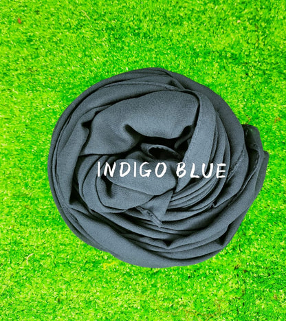 Plain Georgette Stoler/Hijab