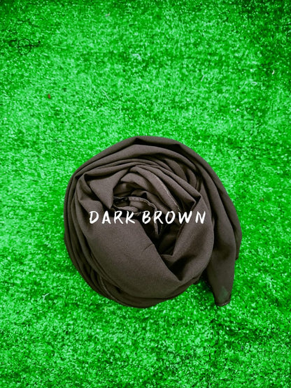 Plain Georgette Stoler/Hijab