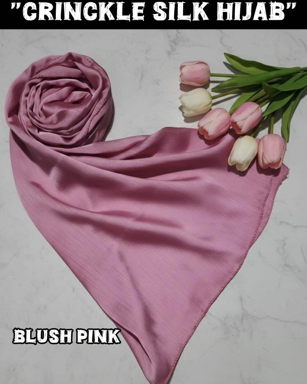CRINCKLE SILK HIJABS