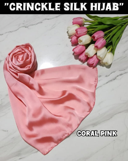 CRINCKLE SILK HIJABS