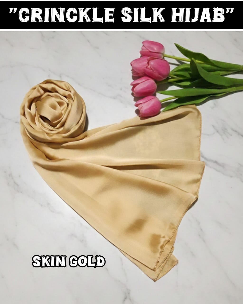 CRINCKLE SILK HIJABS