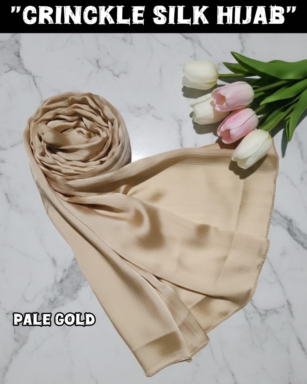 CRINCKLE SILK HIJABS