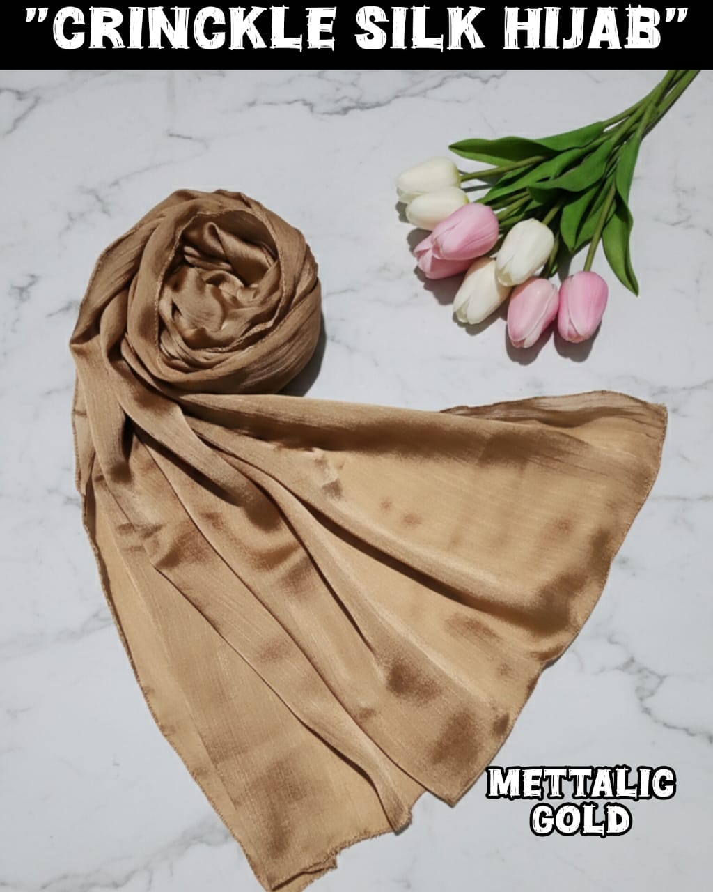 CRINCKLE SILK HIJABS