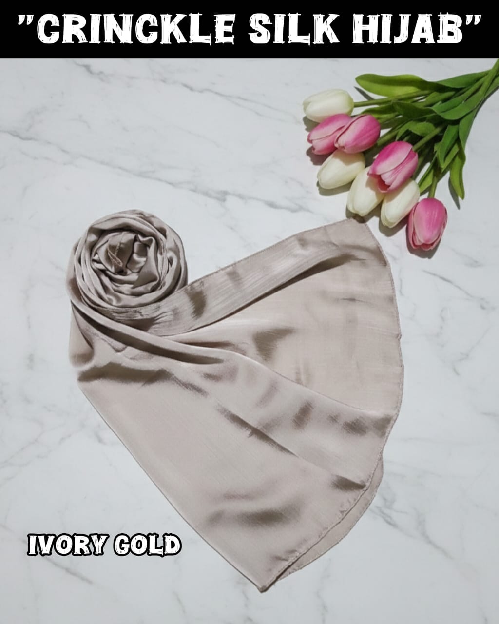 CRINCKLE SILK HIJABS