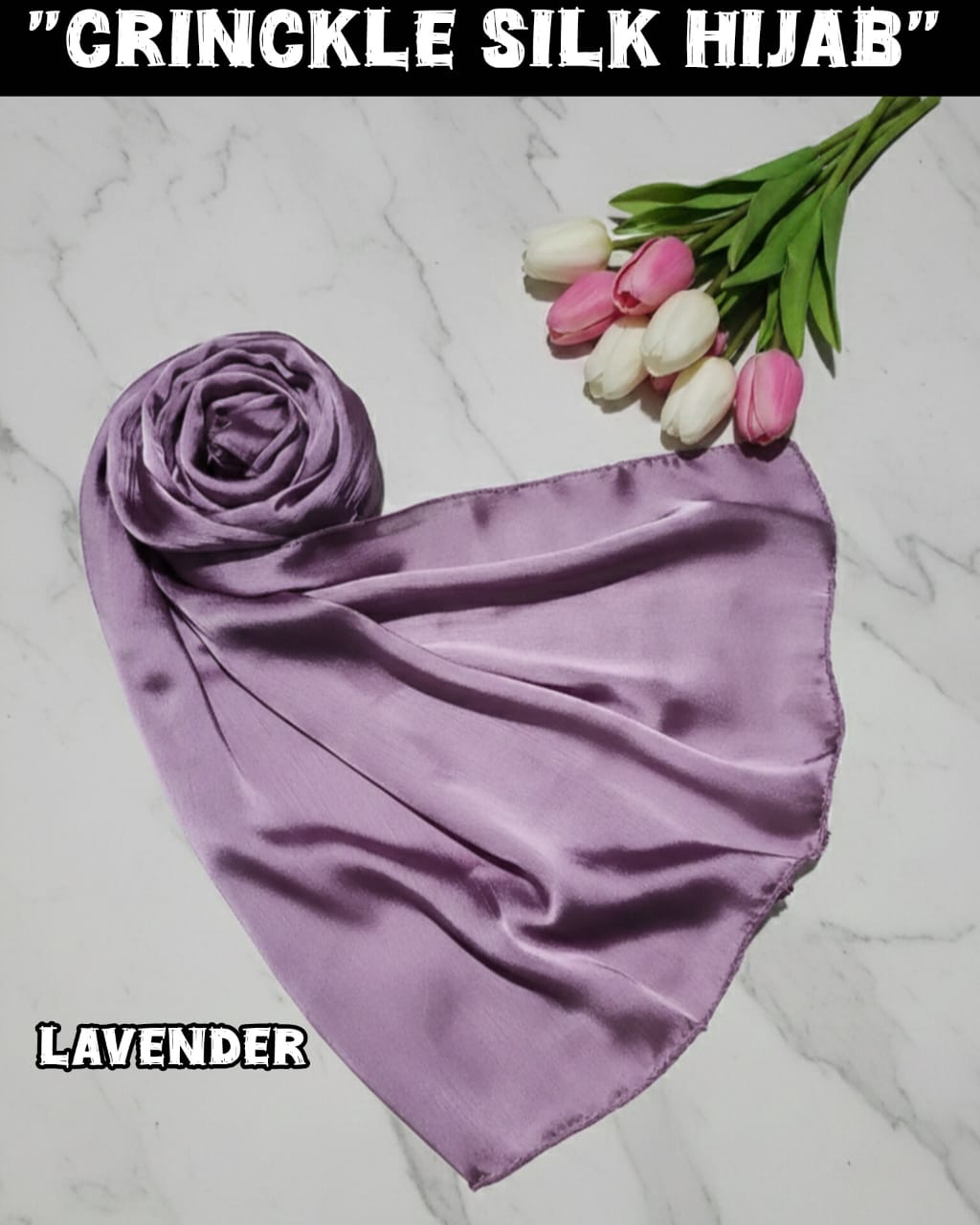 CRINCKLE SILK HIJABS