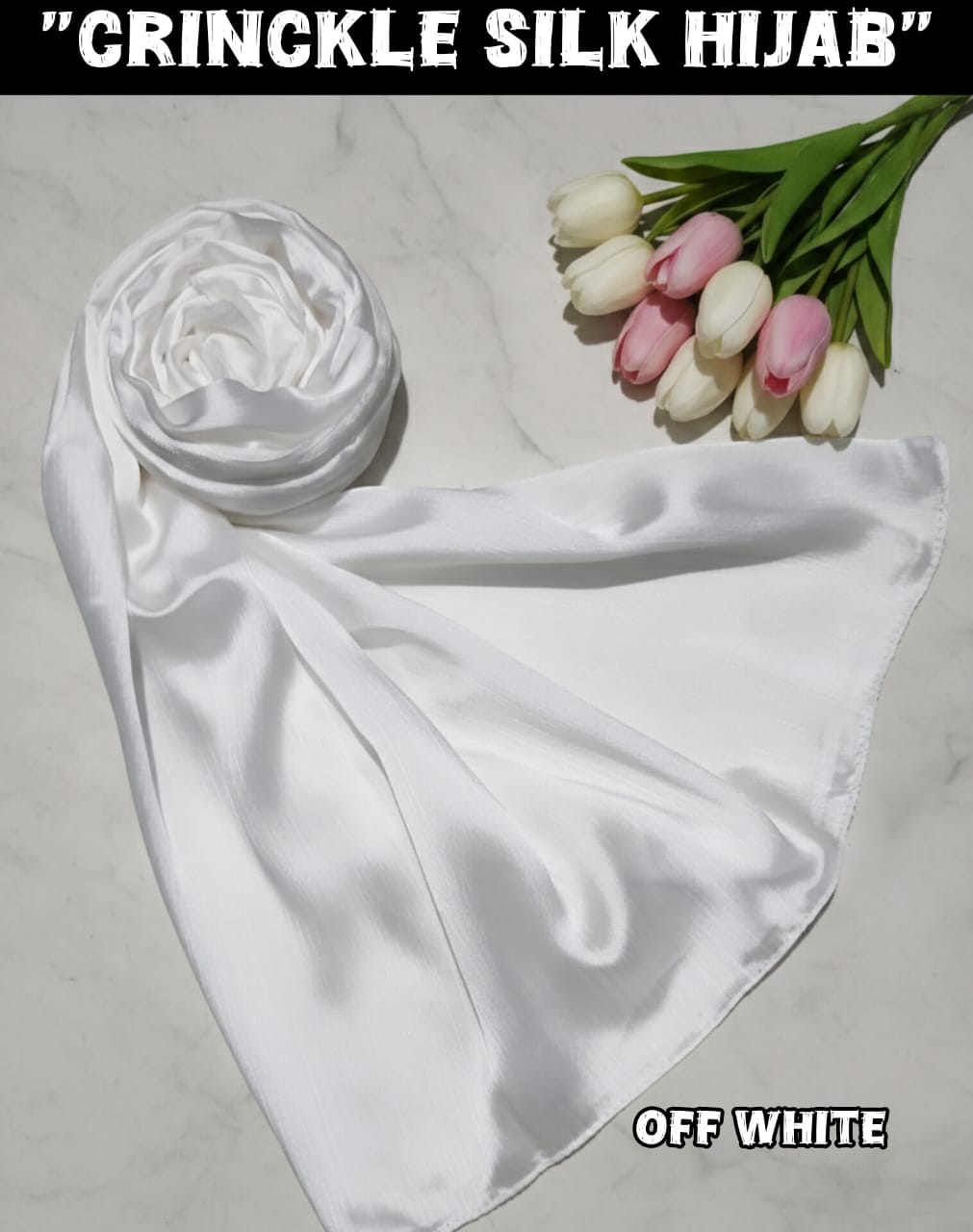 CRINCKLE SILK HIJABS