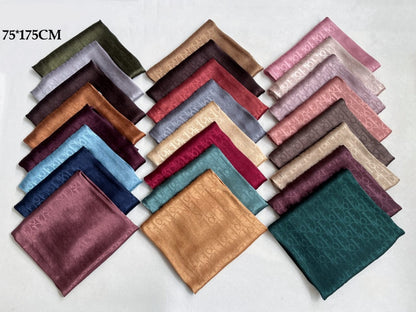 Silk Embossed Hijabs