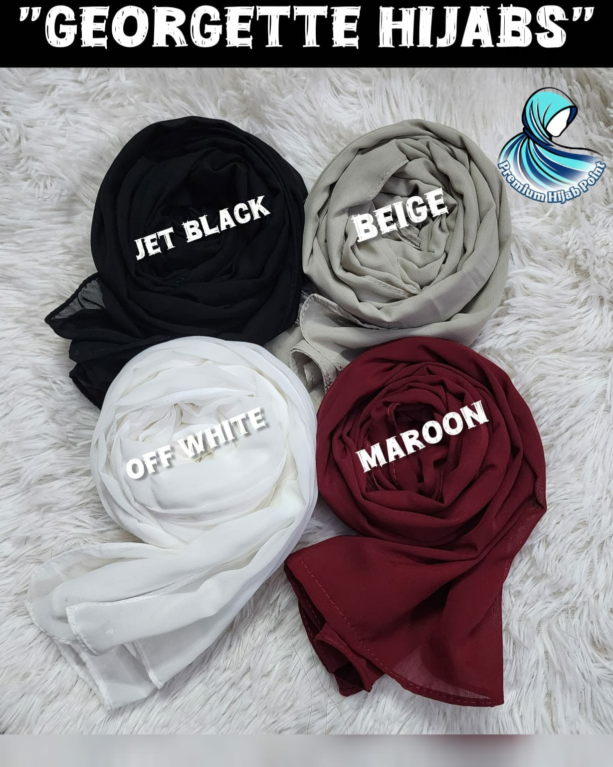 Hijab Stuff: Georgette Chiffon