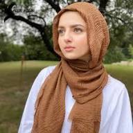 Crinkle Lawn Stoler &amp; Hijab