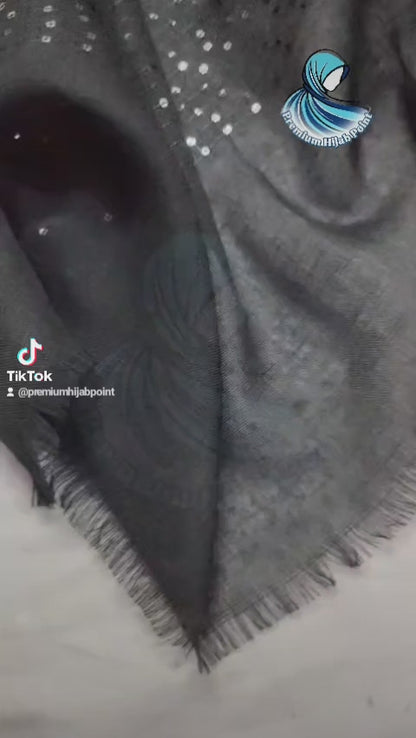 Fancy Sequence Work Stoler / Hijab – New Arrival