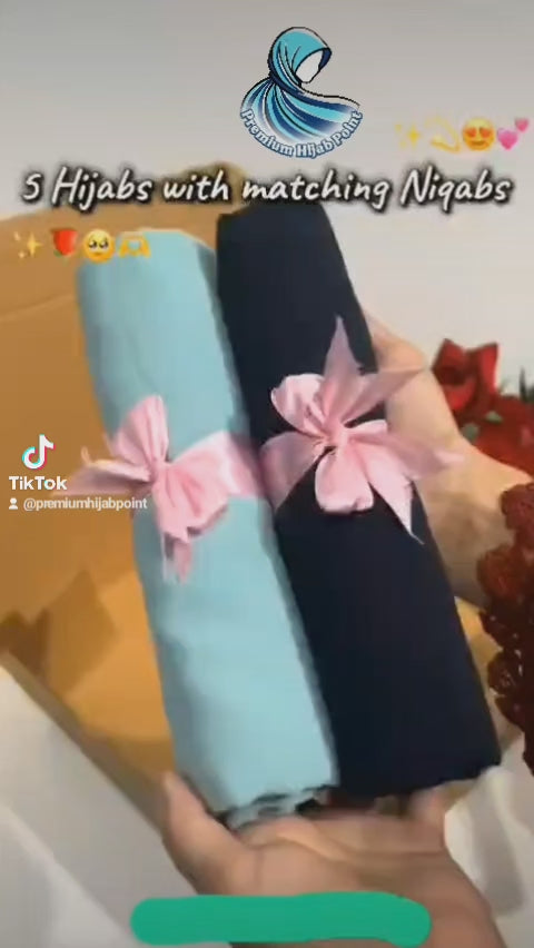 Hijab + Niqab Set Deal by Premium Hijab Point